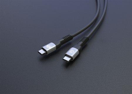 Manhattan 356367 cable USB 2 m USB 2.0 USB C Negro