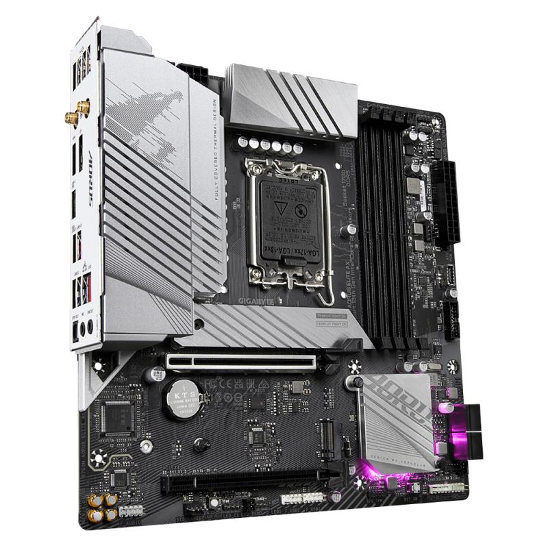 Gigabyte B760M AORUS ELITE AX placa base Intel B760 LGA 1700 Micro ATX