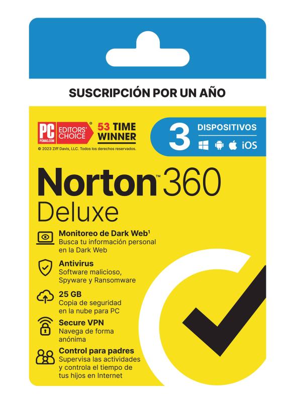 NORTON 360 DELUXE 3D 1A 21443383 - 