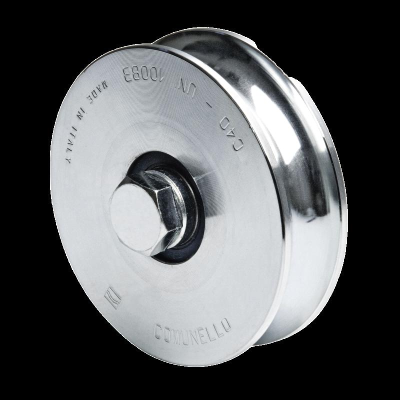Rueda de 16 cm SIN Soporte / Soporta hasta 575 kg / Canal Tipo \"U\" 1150-5070-001