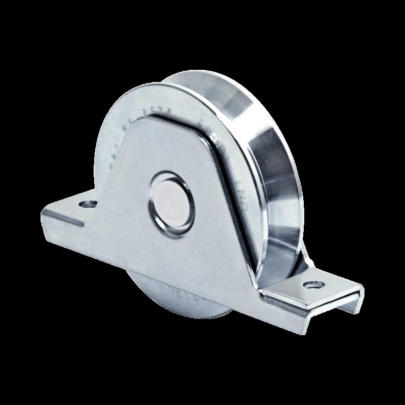 336V - Rueda de 14 cm / Capacidad Para Puertas de Hasta 420 kg / Canal Tipo \"V\" 1151-4560-001