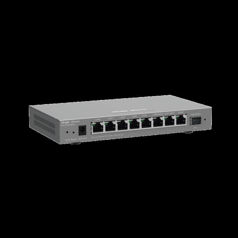 RG-EG209GS ROUTER 9 PTOS 600MBPS 200 CLIENTES RG-EG209GS