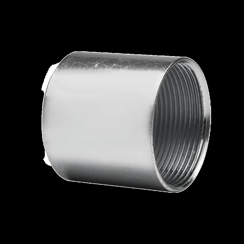 Cople Cédula 40 de 3/4\" (21 mm) con Rosca / Etiqueta Naranja. JUC4034COP