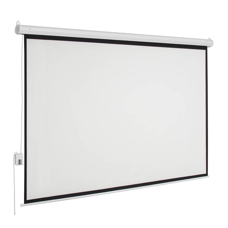 Pantalla de Proyección Eléctrica de Colgar MSE-154 - MULTIMEDIA SCREEN, 1.54x1.54m. 86 pulgadas di