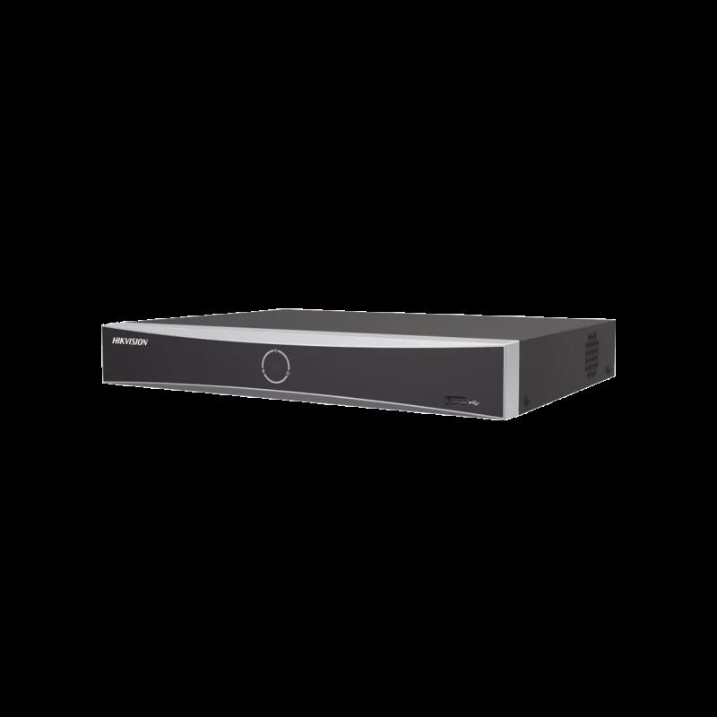 NVR 12 Megapíxel (4K) / 8 canales IP / 8 Puertos PoE+ / Reconocimiento Facial / AcuSense (Evita Fal