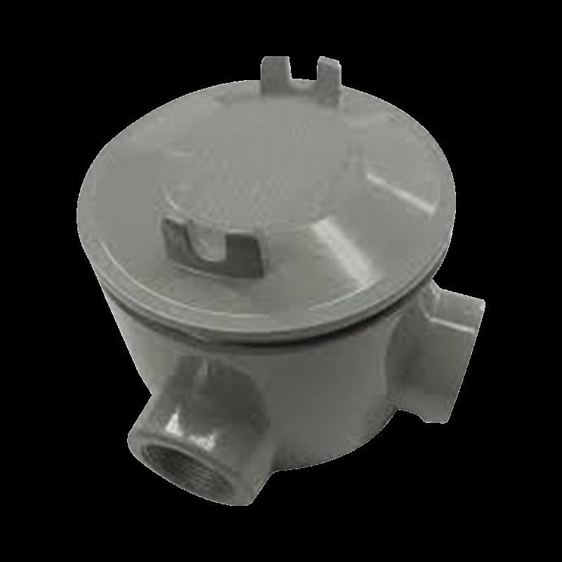 Caja con Tapa Tipo GRL de 1\" (25 .4 mm) / Caja a Prueba de Explosión/ Para Áreas Peligrosas / Lib