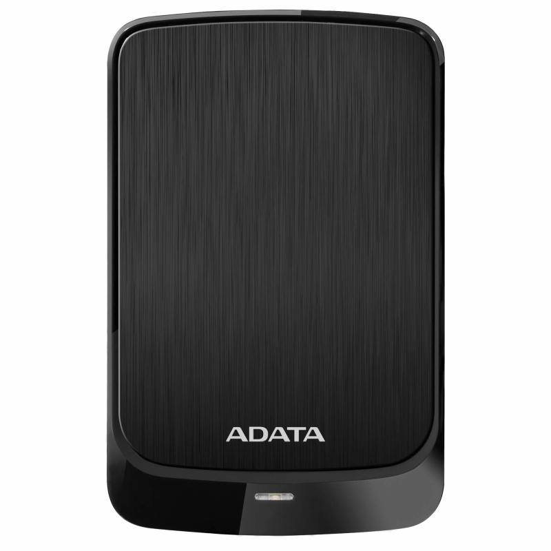 Disco duro externo ADATA 2TB - USB 3.2 (retrocompatible con 3.0 y 2.0). Negro.  AHV320-2TU31-CBK
