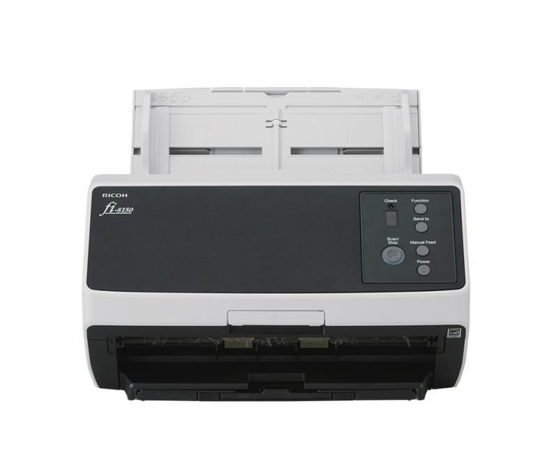 Ricoh FI-8150 ADF + Escáner de alimentación manual 600 x 600 DPI A4 Negro, Gris