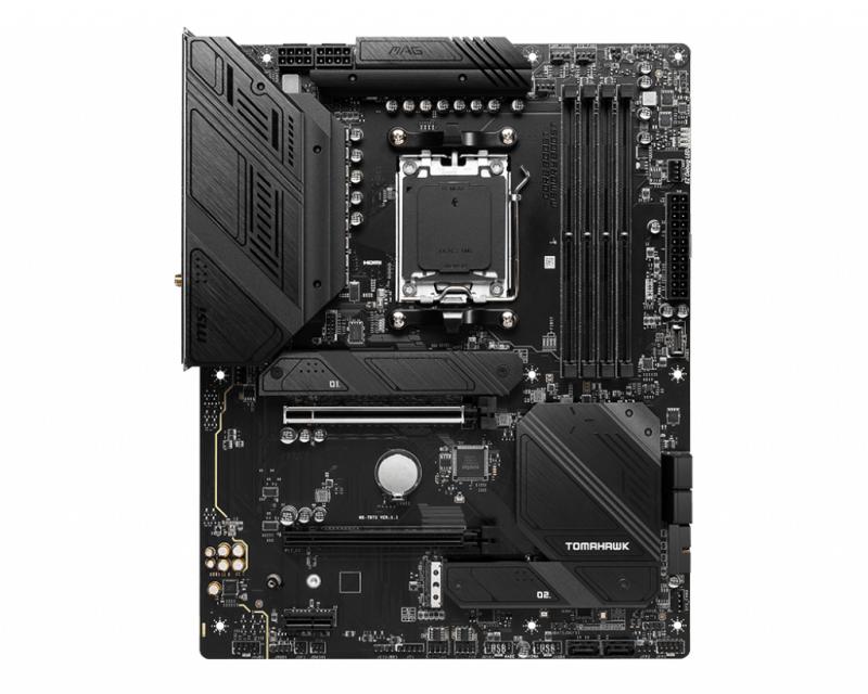 MSI MAG B650 Tomahawk WIFI AMD B650 Enchufe AM5 ATX
