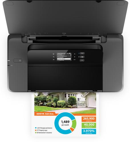 HP Officejet Impresora portátil 200, Color, Impresora para Pequeñas oficinas, Impresión, Impresi