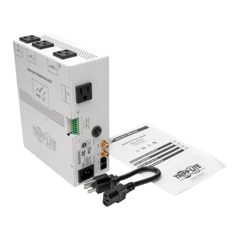 Tripp Lite AV550SC Bloque de potencia de respaldo para audio/video de 550VA - Protección exclusiva 