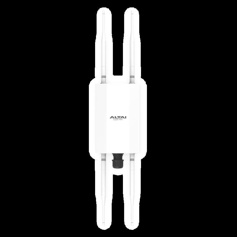 Punto de Acceso Súper WiFi 6 para Exterior,  Hasta 250 m de Cobertura, Doble Banda Simultanea, 574 
