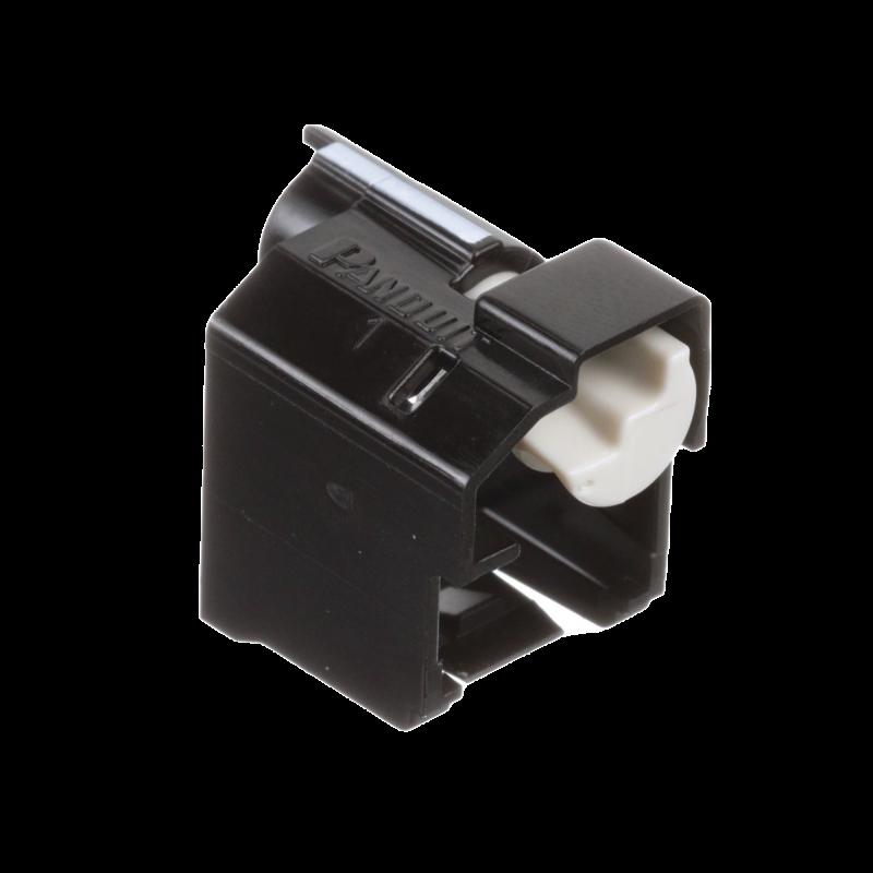 Kit de 10 Dispositivos Estándar LOTO Para Impedir Desconexión de Plug RJ45, Color Negro, Incluye H