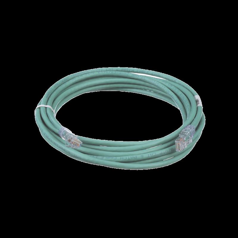 Cable de Parcheo TX6, UTP Cat6, 24 AWG, CM, Color Verde, 15ft UTPSP15GRY