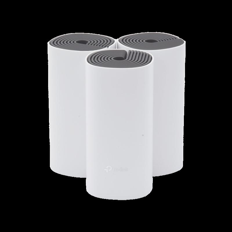 Kit de Router inalámbrico mesh Deco E4 para Hogar / Doble banda AC 1200  / 2 puertos 10/100 Mbps / 