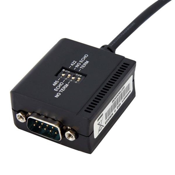 StarTech.com Cable 1.8m USB a Puerto Serial RS422 y 485 DB9 con Retención Puerto COM