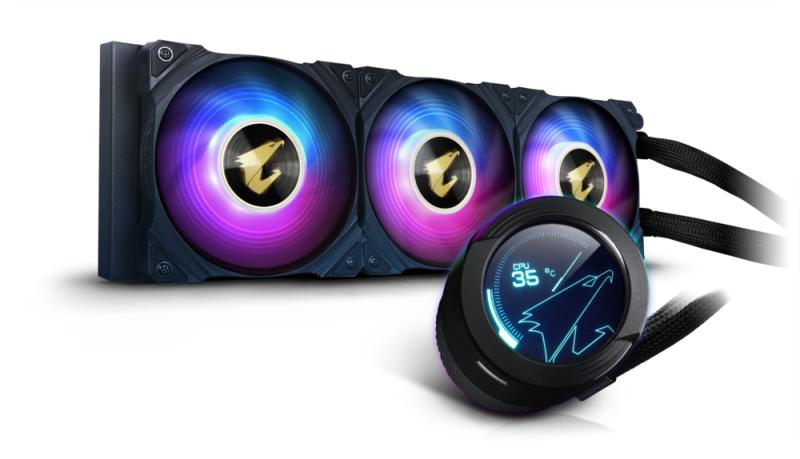 Gigabyte AORUS WATERFORCE X 360 Procesador Refrigerador de líquidos todo en uno 12 cm Negro