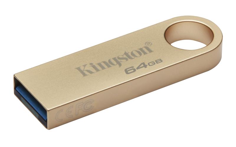 Kingston Technology DataTraveler SE9 G3 unidad flash USB 64 GB USB tipo A 3.2 Gen 1 (3.1 Gen 1) Oro