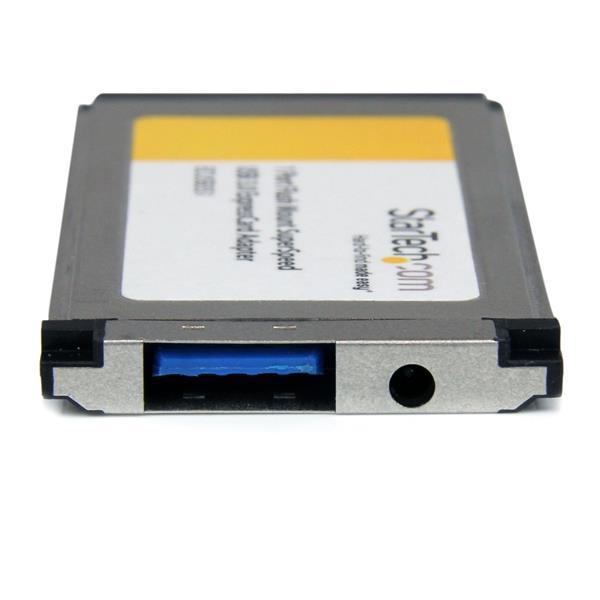 StarTech.com Tarjeta Adaptador ExpressCard/34 USB 3.0 SuperSpeed de 1 Puerto con UASP - Montaje al R