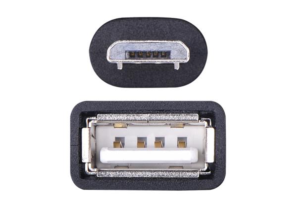 Ugreen 10396 cable USB 0.12 m USB 2.0 USB A Micro-USB B Negro
