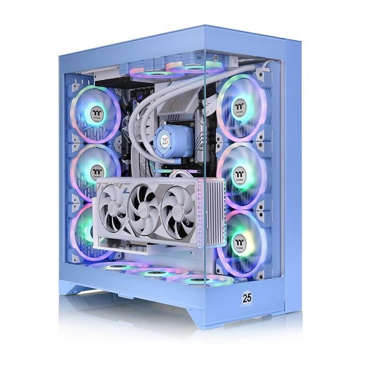 Gabinete THERMALTAKE CA-1Y3-00MFWN-00 - Midi-Tower, PC, Vidrio, SPCC, ATX, EATX, micro ATX, Mini-ITX