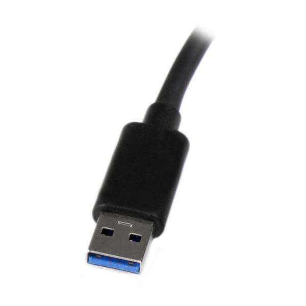 StarTech.com Adaptador Tarjeta de Red NIC Externa USB 3.0 2 Puertos Gigabit Ethernet RJ45 y Puerto U