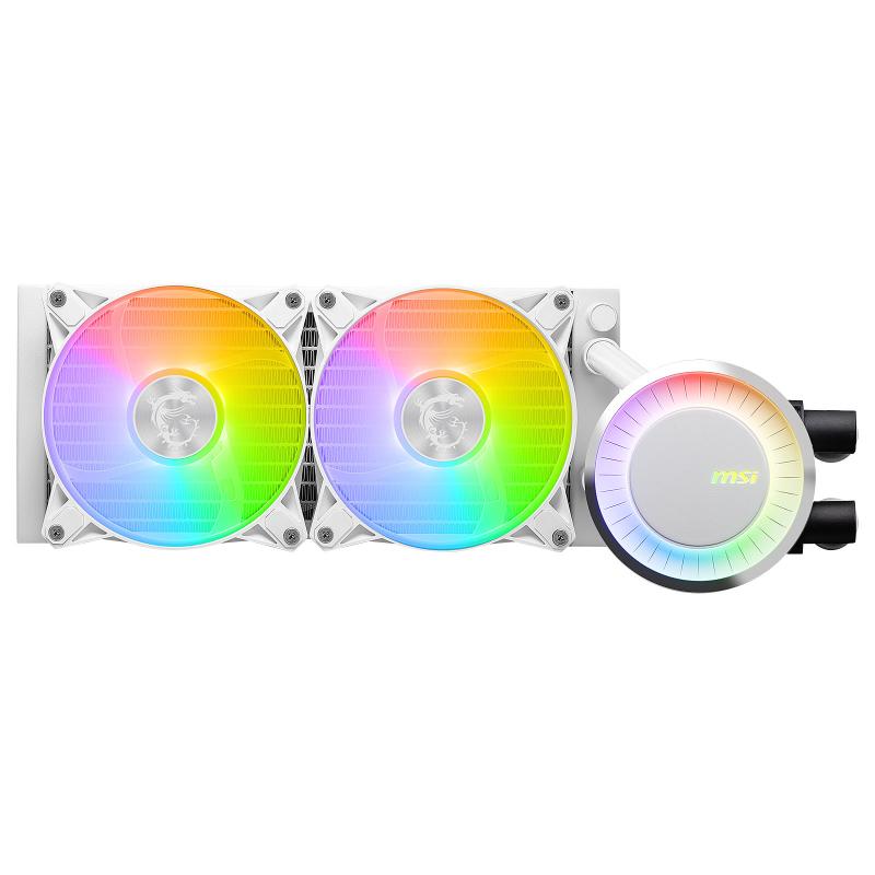 MSI MAG CORELIQUID E240 WHITE sistema de refrigeración de computadora Placa base, Procesador Kit de