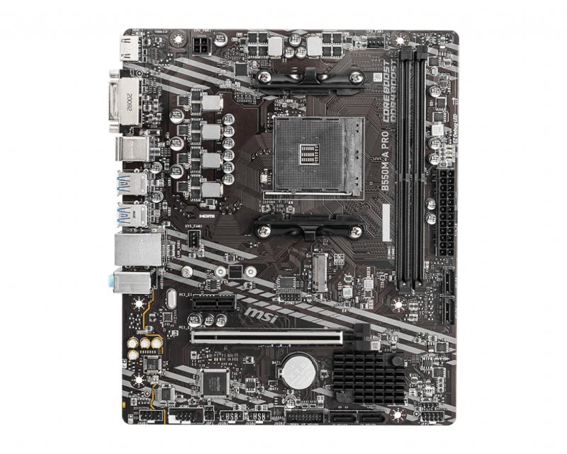 MSI B550M-A PRO placa base AMD B550 Enchufe AM4 Micro ATX