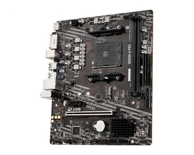 MSI B550M-A PRO placa base AMD B550 Enchufe AM4 Micro ATX