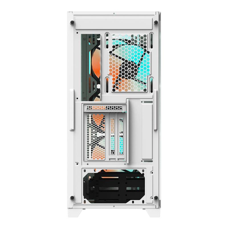 Gigabyte C301 GLASS WHITE gabinete de computadora Midi Tower Blanco