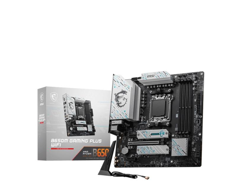 MSI B650M GAMING PLUS WIFI placa base AMD B650 Enchufe AM5 Micro ATX
