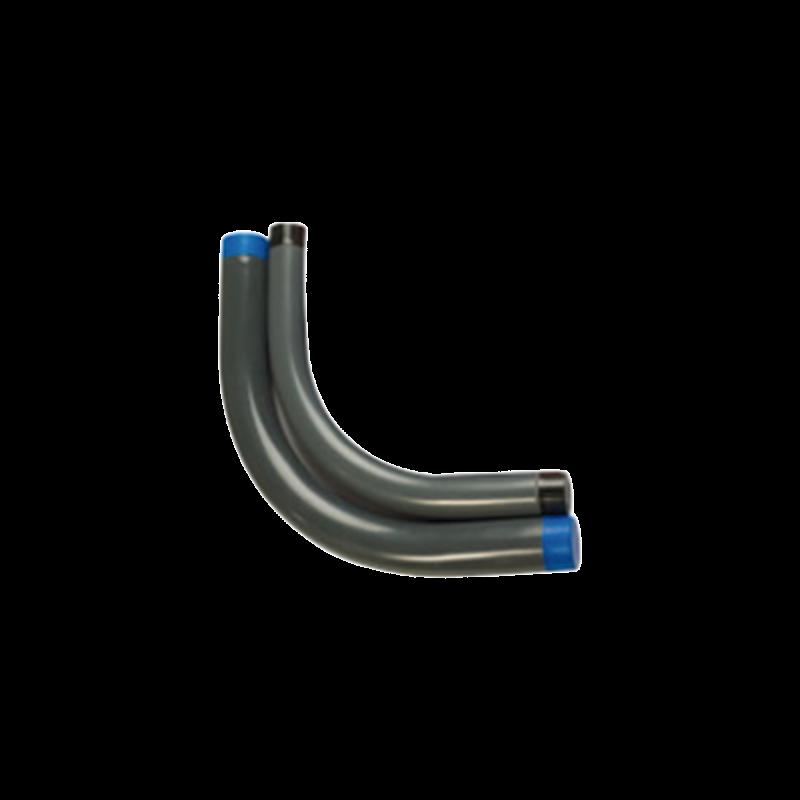 Codo Conduit Rígido de Aluminio de 1\" (25.4 mm) / Recubierto de PVC / Interior de Uretano. CAL-25-