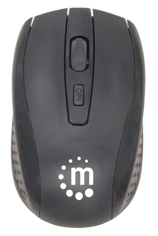 Manhattan 178990 teclado Ratón incluido Universal RF inalámbrico Negro