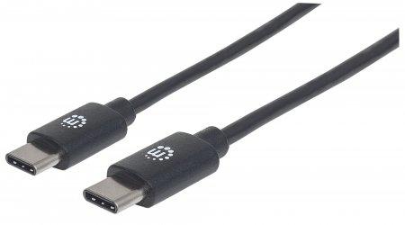Manhattan 354868 cable USB USB 2.0 0.5 m USB C Negro