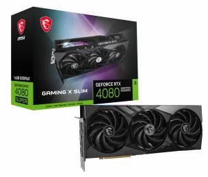 T. VIDEO MSI RTX 4080 SUPER 16G GAMING X SLIM - 