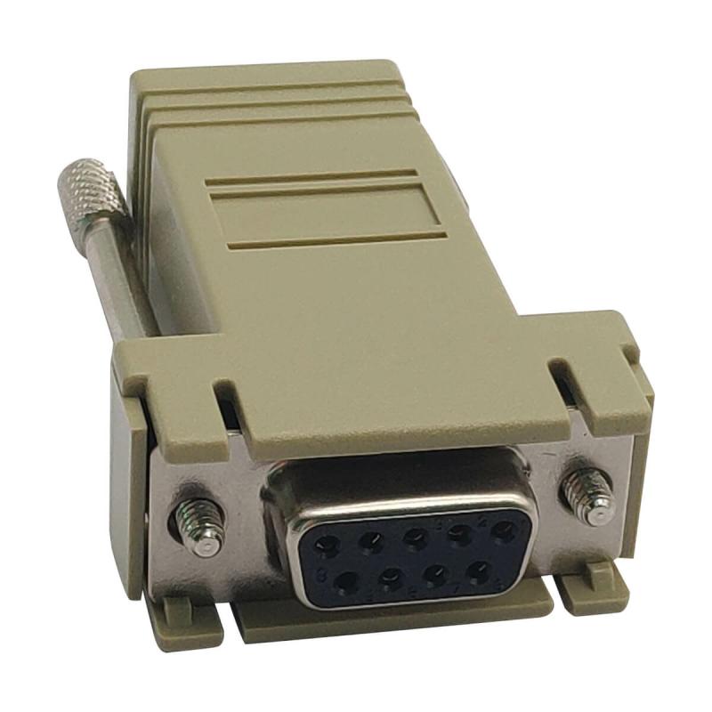 Tripp Lite B090-A9F-X Cableado cruzado para adaptador serial modular (DB9 F a RJ45F)