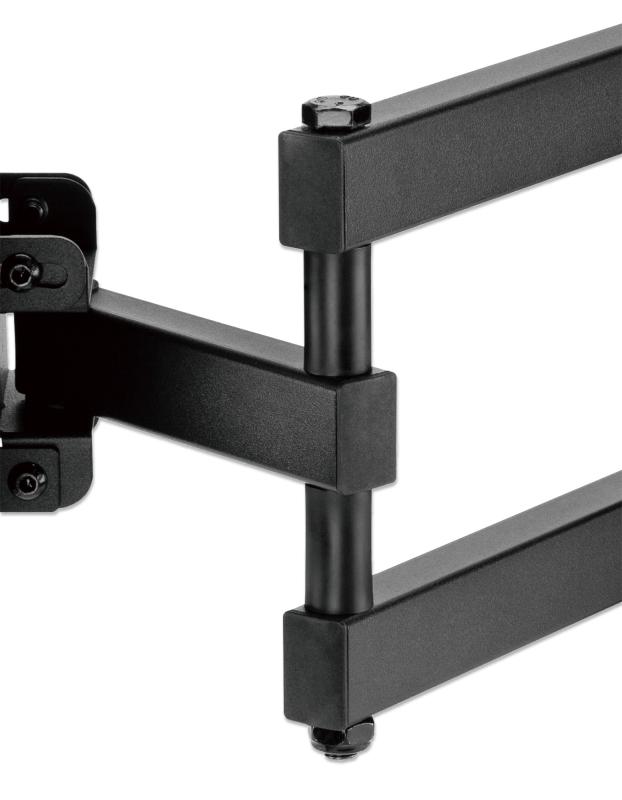 Manhattan 462419 soporte para TV 139.7 cm (55") Negro