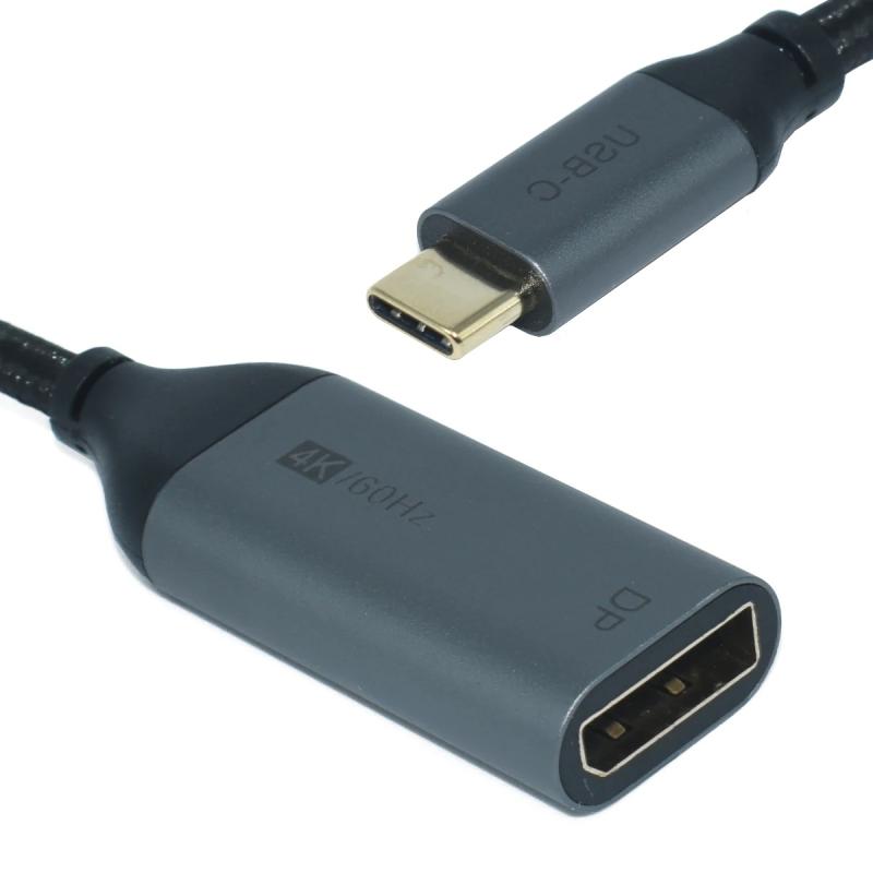 Adaptador Tipo C a DisplayPort OVALTECH OVC-DP 4K/30HZ - 