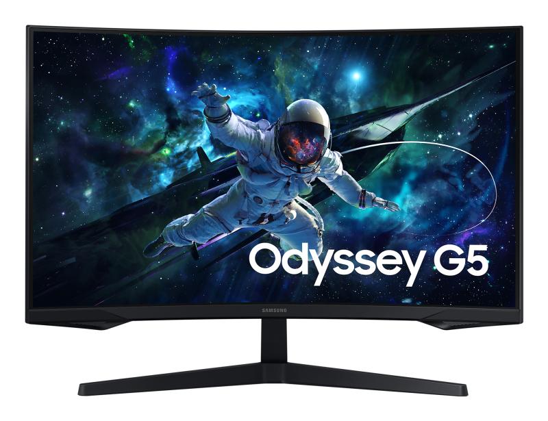 Samsung Odyssey G5 G55C monitor de computadora 81.3 cm (32") 2560 x 1440 Pixeles Wide Quad HD LCD Ne