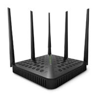 ROUTER TENDA WIRELESS AC1200 802.11 A/B/G/N, 1P WAN GE, 3P LAN GE, DUAL-BAND, 5 ANTENAS EXTERNAS FH1