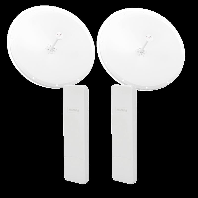 Kit de Enlace Completo PTP en 5 GHz, Hasta 20 km, con el Modelo Conectorizado C1XAN y Antena Direcci
