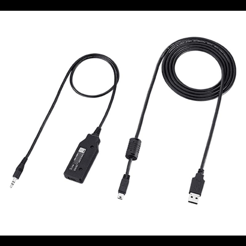 Interfaz de programación con adaptador USB. Para radios ICF3/4S, F11/21, F3G/4G, F14/24, F3021/4021