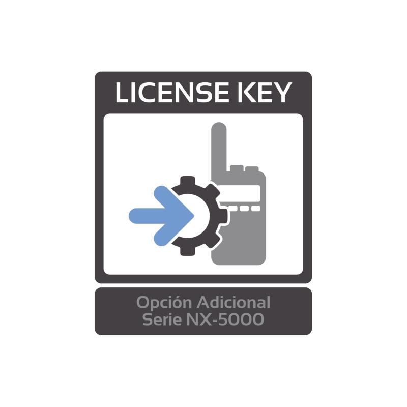 Licencia modo Troncal P25 Fase 1 para radios serie NX-5000 KWD-5101-TR