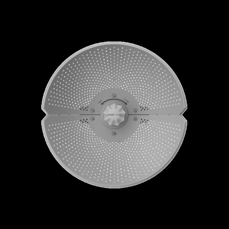 Radio Integrado 23 dBi Puerto Gigabit, Modo AP/CPE en PtP o CPE en Multipunto, Hasta 867 Mbps, Botó