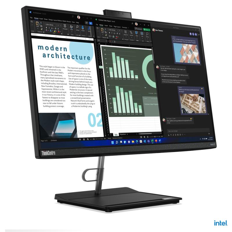 Lenovo ThinkCentre neo 30a Intel® Core™ i3 i3-1215U 60.5 cm (23.8") 1920 x 1080 Pixeles PC todo e