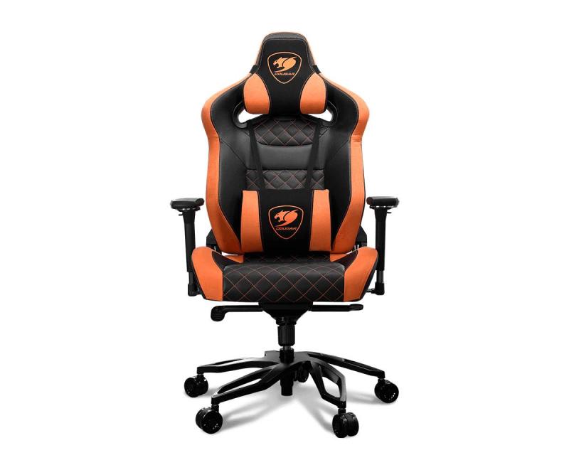 SILLA GAMER COUGAR ARMOR TITAN PRO NEGRO / NARANJA - MAX 160 kg