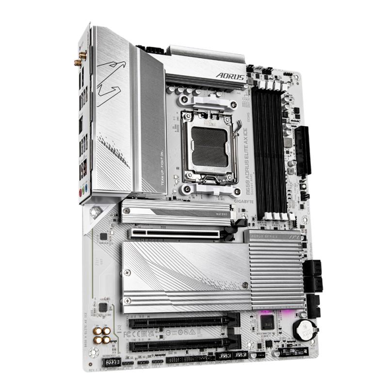 GIGABYTE B650 AORUS ELITE AX ICE placa base AMD B650 Enchufe AM5 ATX
