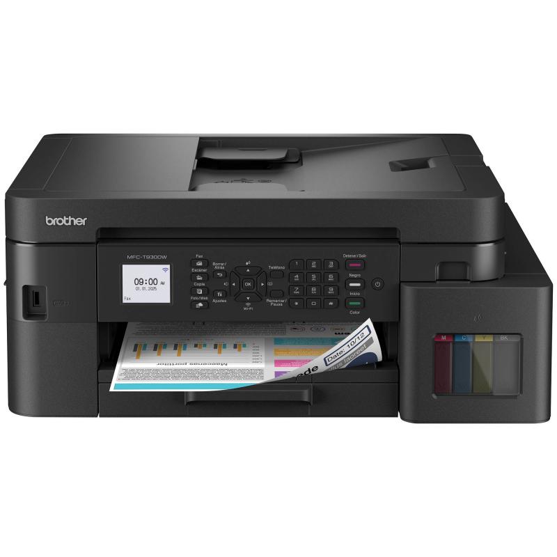 Multifuncional Tinta Continua Brother MFCT930DW - impresión dúplex, 30 ppm negro/26 ppm color, Wif