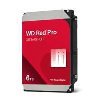 DISCO DURO INTERNO WD RED PRO 6TB 3.5 ESCRITORIO SATA3 6GB/S 256MB 7200RPM 24X7 HOTPLUG NAS 1-16 BAH