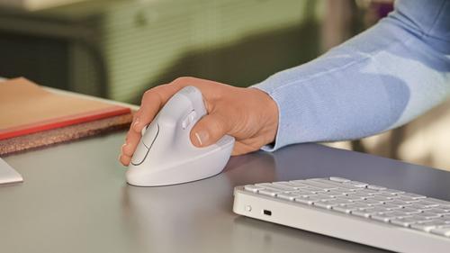 Logitech Lift ratón Oficina Diestro RF inalámbrico + bluetooth Óptico 4000 DPI